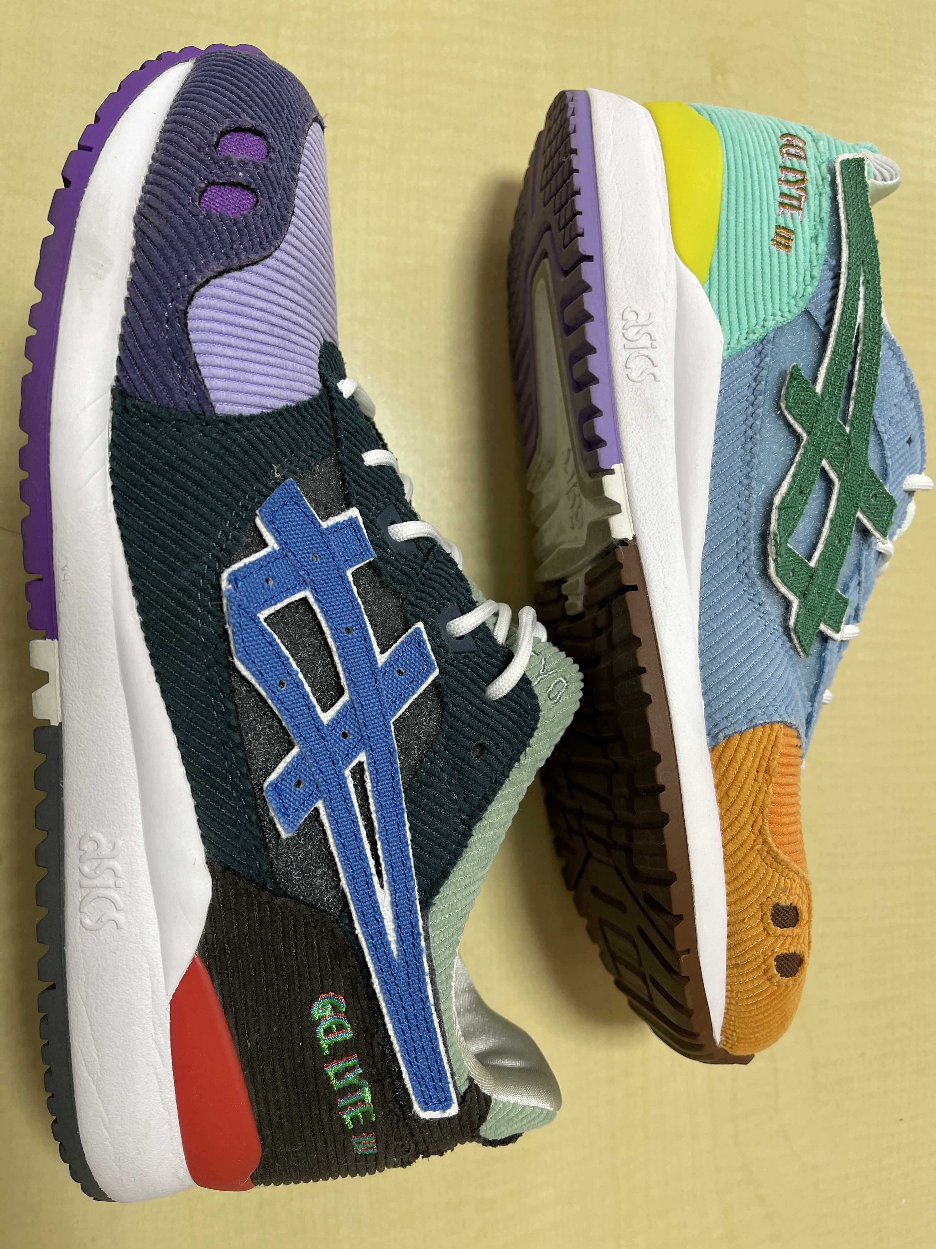 Sean Wotherspoon × atmos × Asics Gel-Lyte 3 OG "Multi" (with White Stripe)