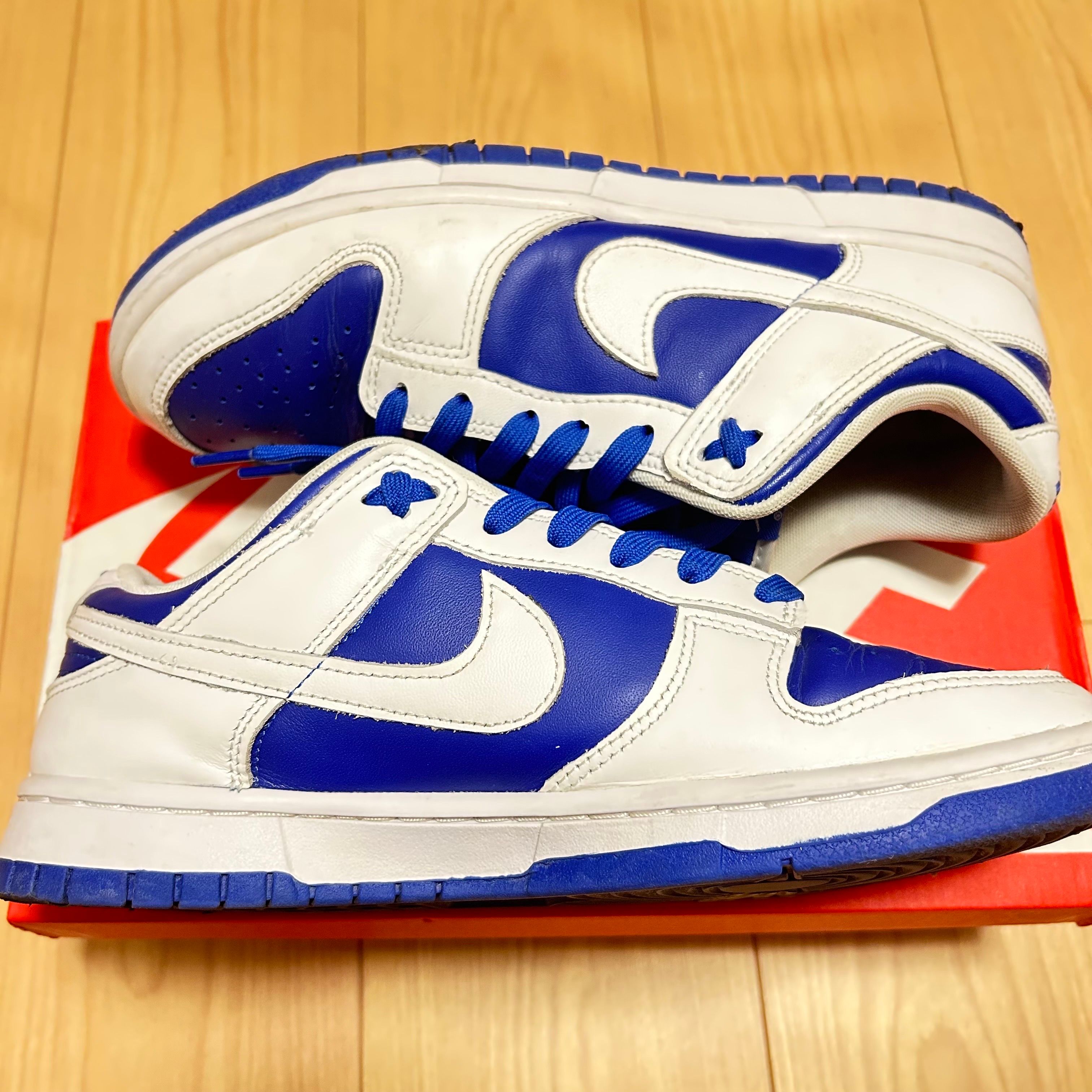 Nike Dunk Low Retro "Racer Blue and White"