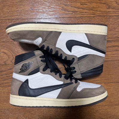 Travis Scott × Nike Air Jordan 1 Retro High OG TS SP "Sail/Dark Mocha"