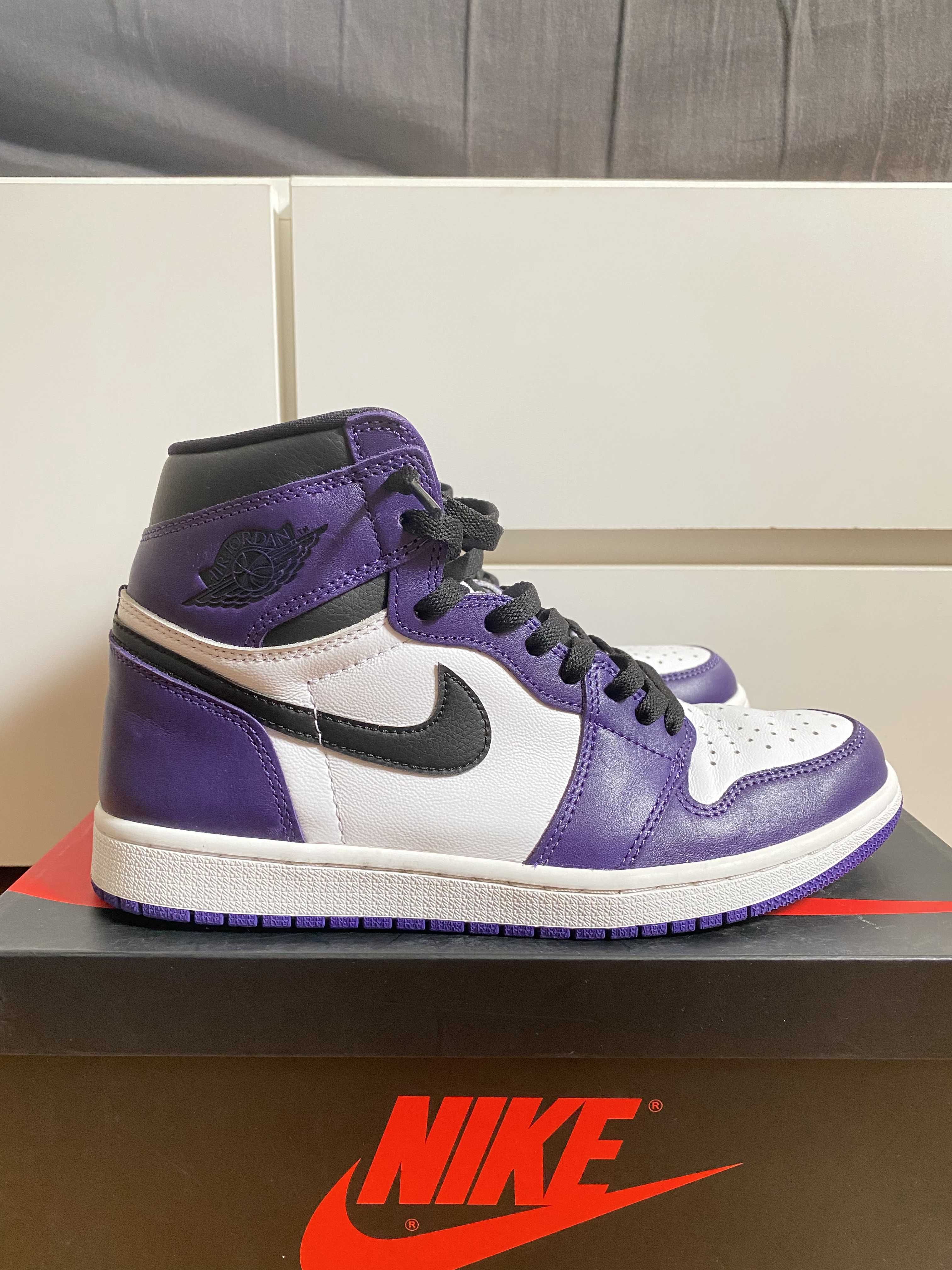 Nike Air Jordan 1 Retro High OG "Court Purple White/Black" (2020)
