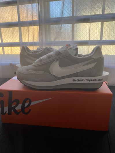 Fragment × sacai × Nike LD Waffle "Light Smoke Grey"