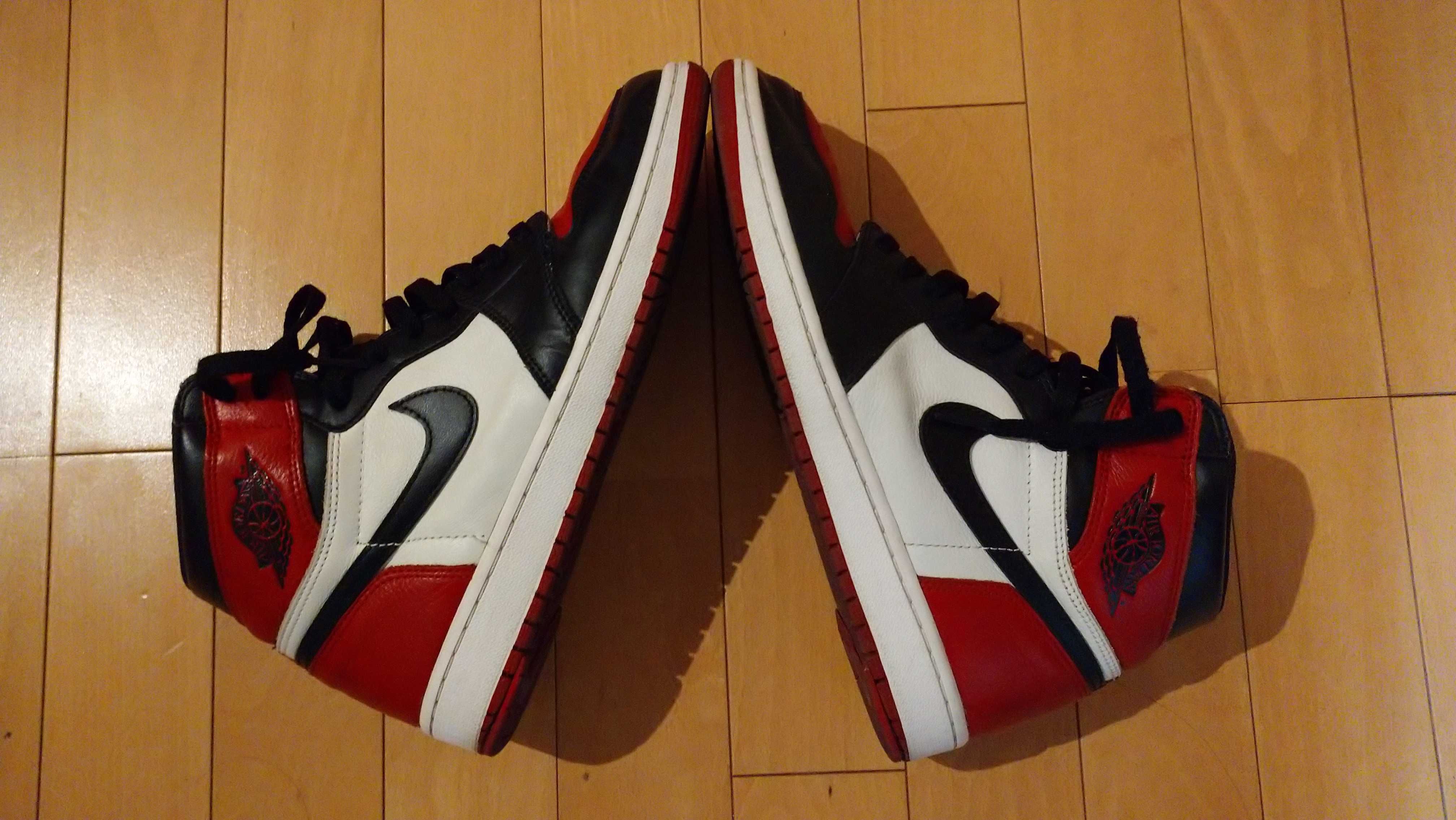 Nike Air Jordan 1 Retro High OG "Bred Toe"