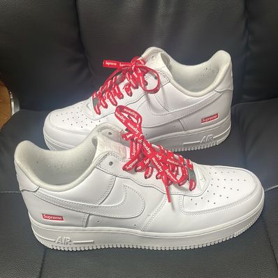 Supreme × Nike Air Force 1 Low "White"