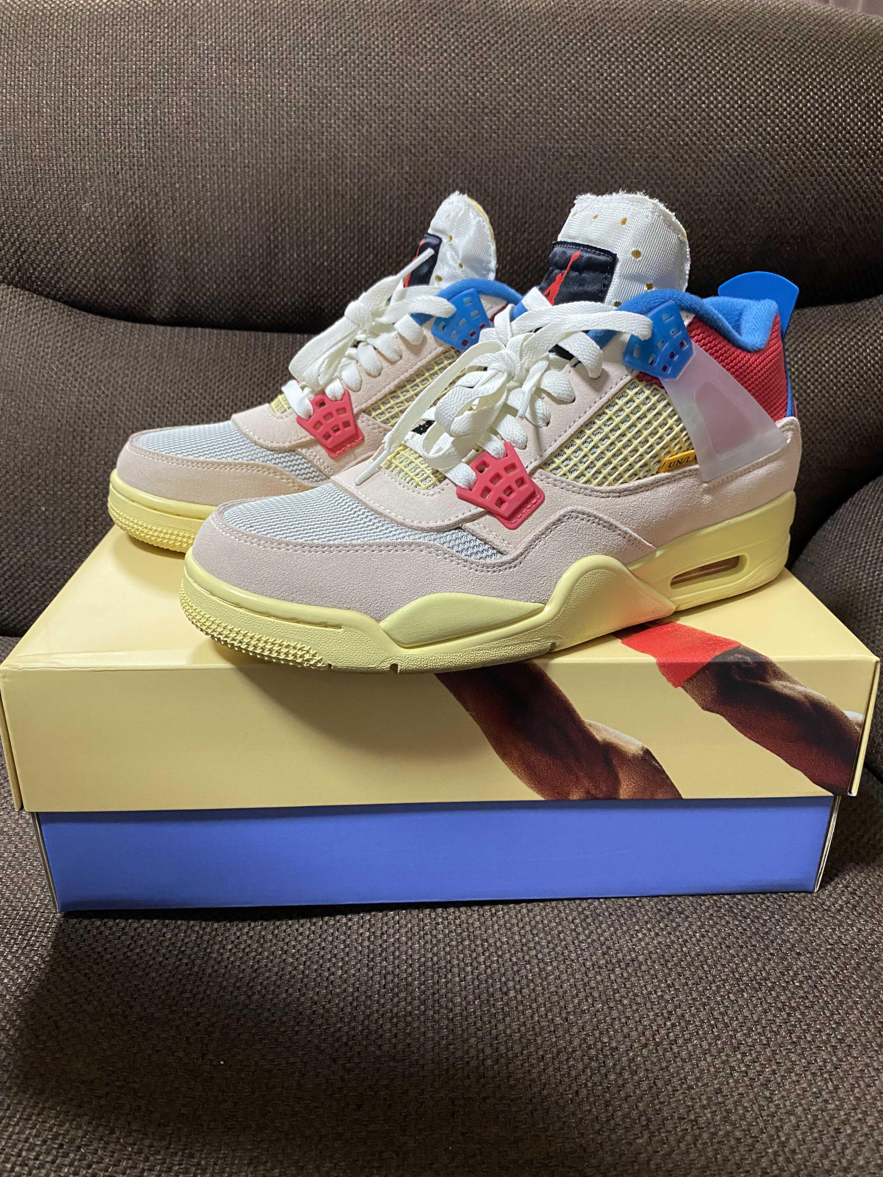 UNION × Nike Air Jordan 4 SP "Guava Ice/Light Fusion Red"