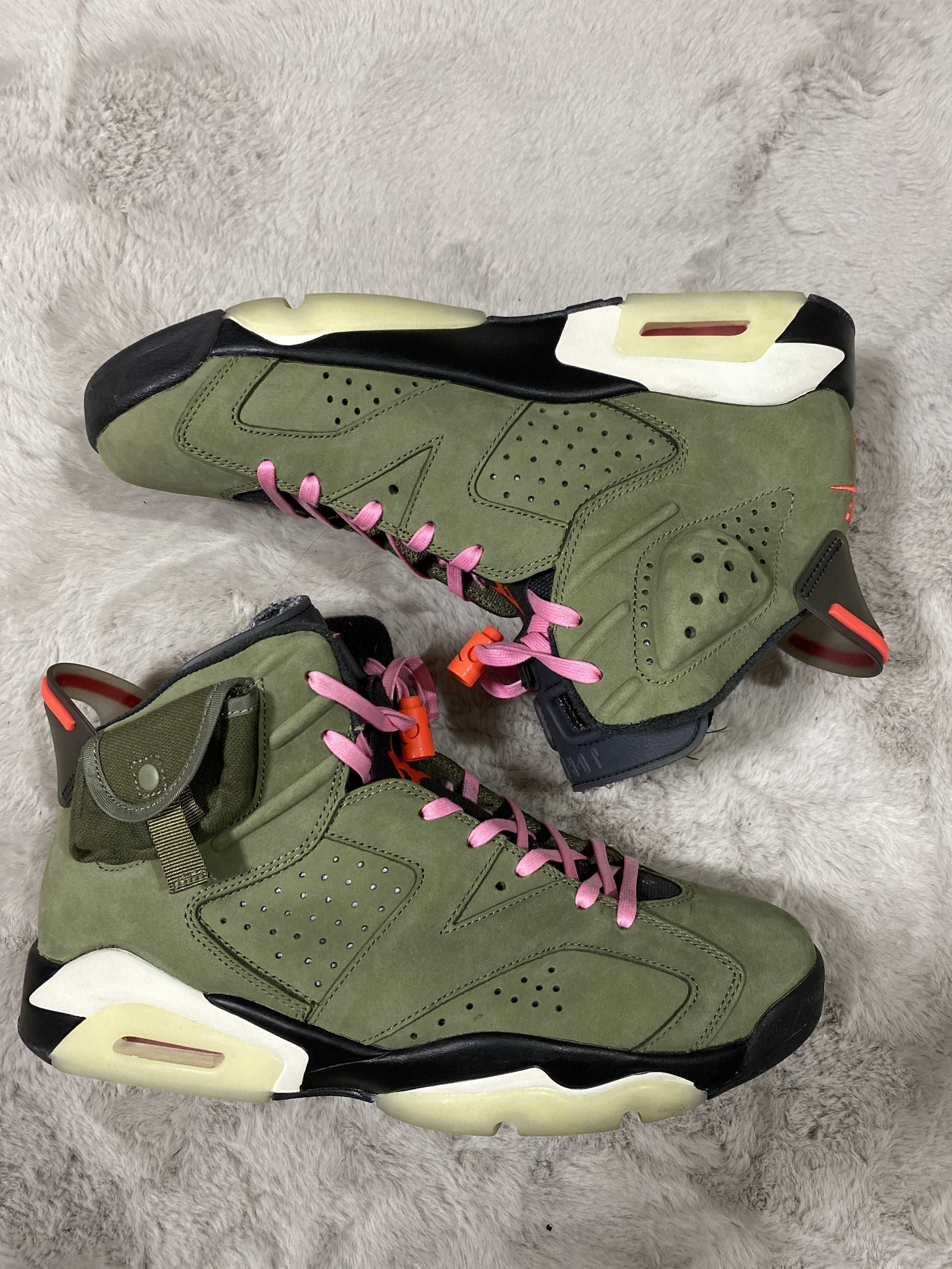 Travis Scott × Nike Air Jordan 6 Retro "Medium Olive"