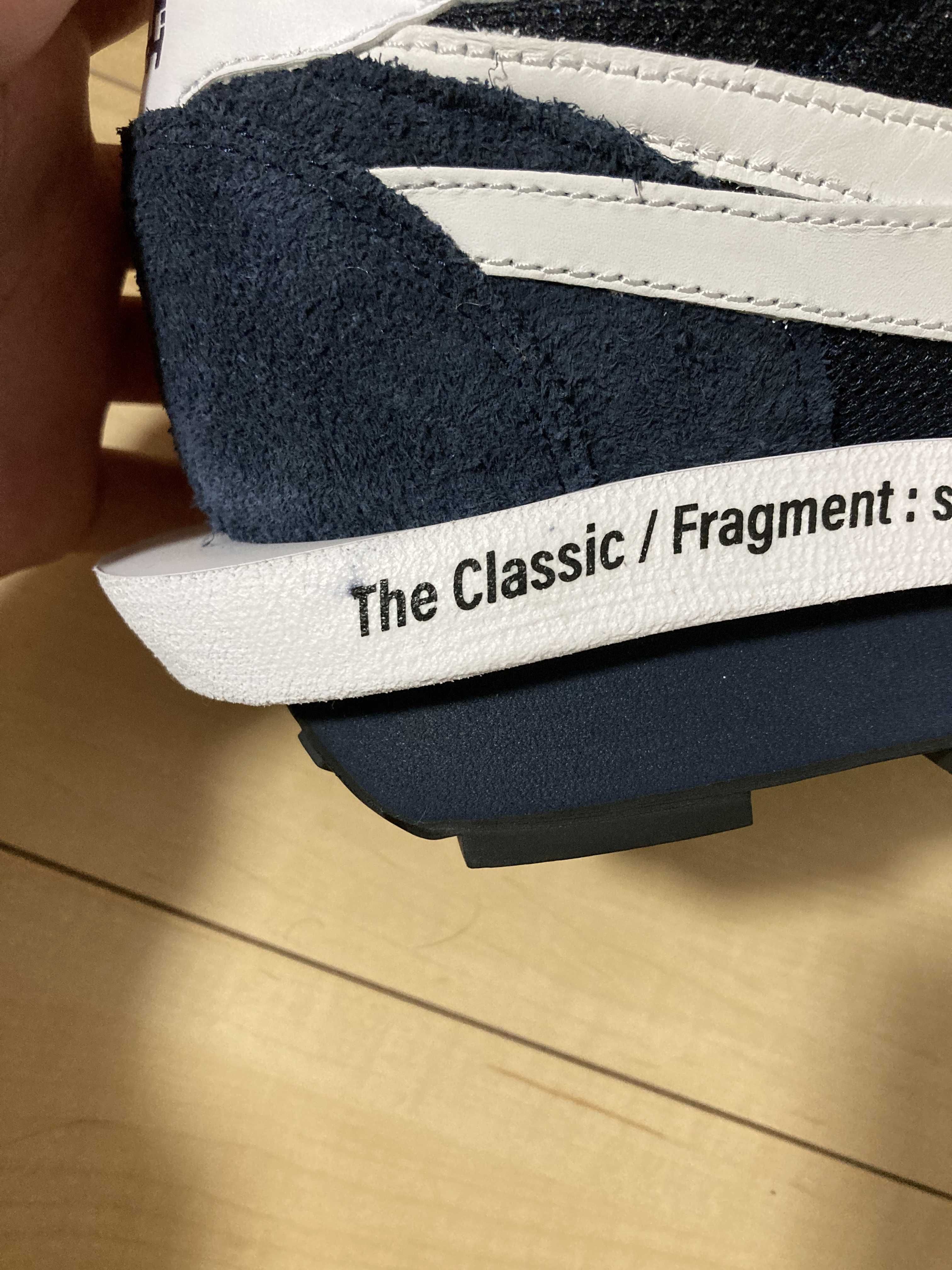 Fragment × sacai × Nike LD Waffle "Blackended Blue"