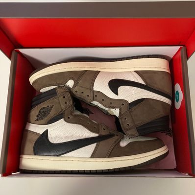 Travis Scott × Nike Air Jordan 1 Retro High OG TS SP "Sail/Dark Mocha"