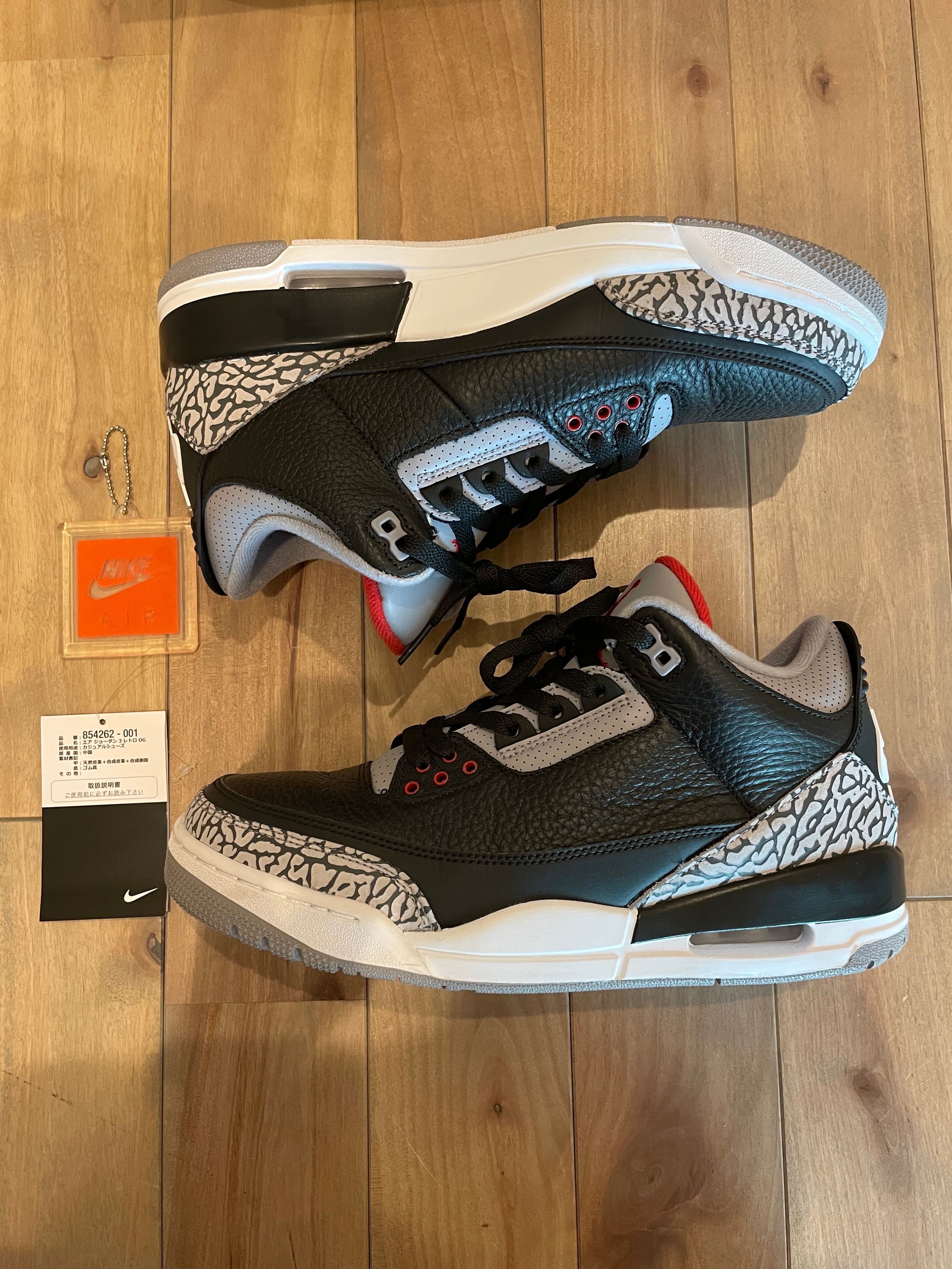 Nike Air Jordan 3 Retro OG "Black Cement" (2018)