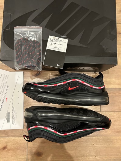 UNDEFEATED × Nike Air Max 97 OG "black"