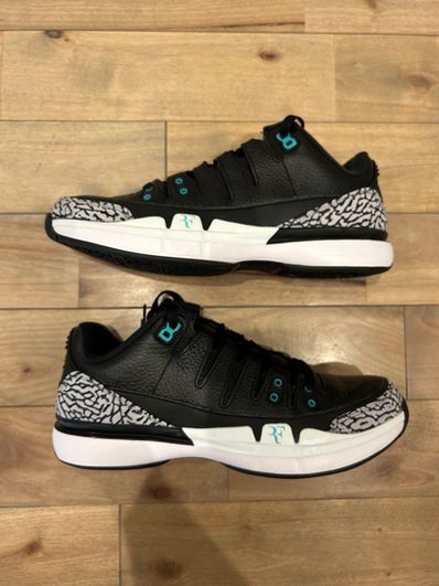 atmos × Nike Zoom Vapor AJ3 "Elephant/Safari"