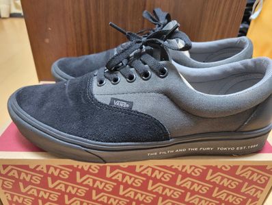 NEIGHBORHOOD × Vans NHVN . Comfycush ERA CL-Shoes "Black/Green"