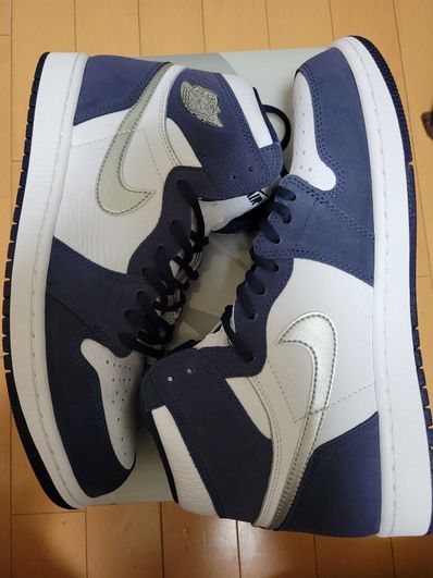 Nike Air Jordan 1 High OG CO.JP "White/Midnight Navy" (2020)(ブリーフケースなし)