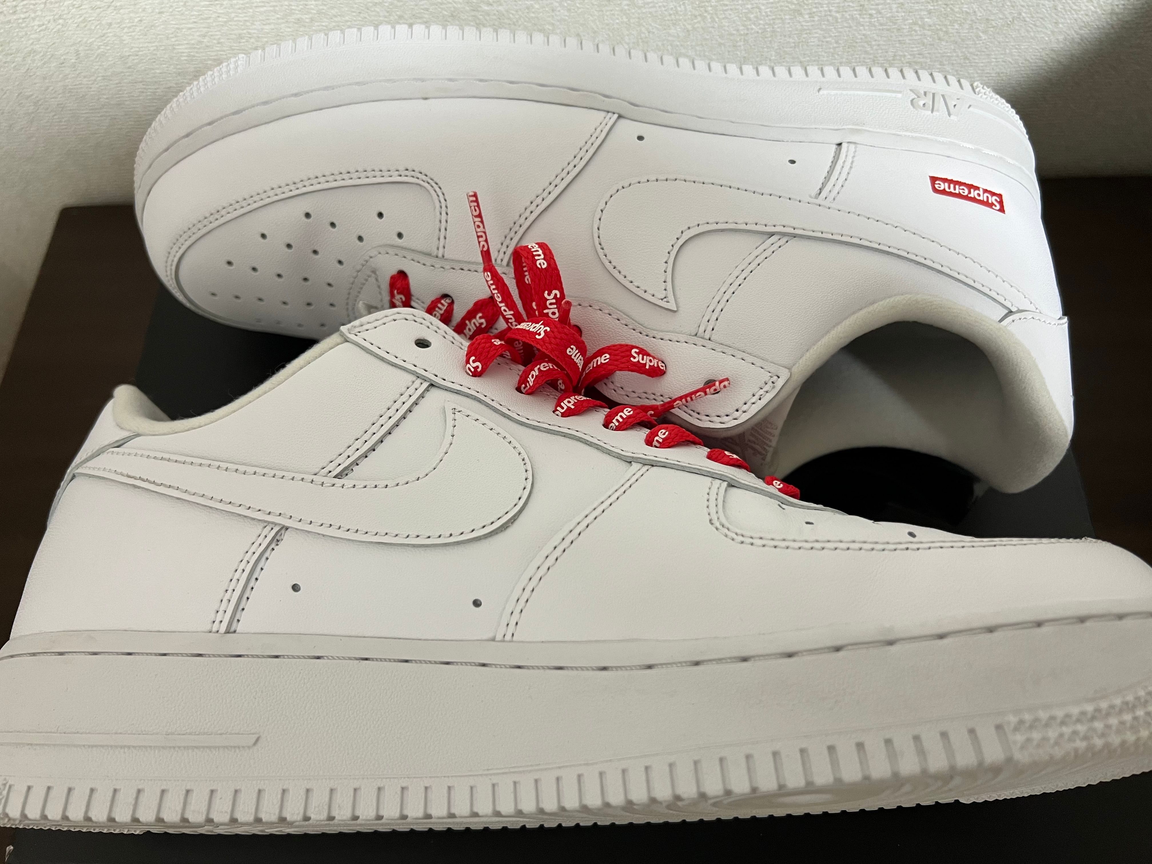 Supreme × Nike Air Force 1 Low "White"