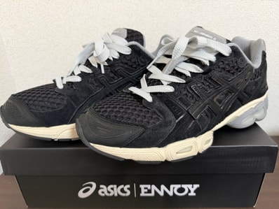 ENNOY × Asics Gel-Nimbus 9 "Black/Sheet Rock" (1201A986-002)