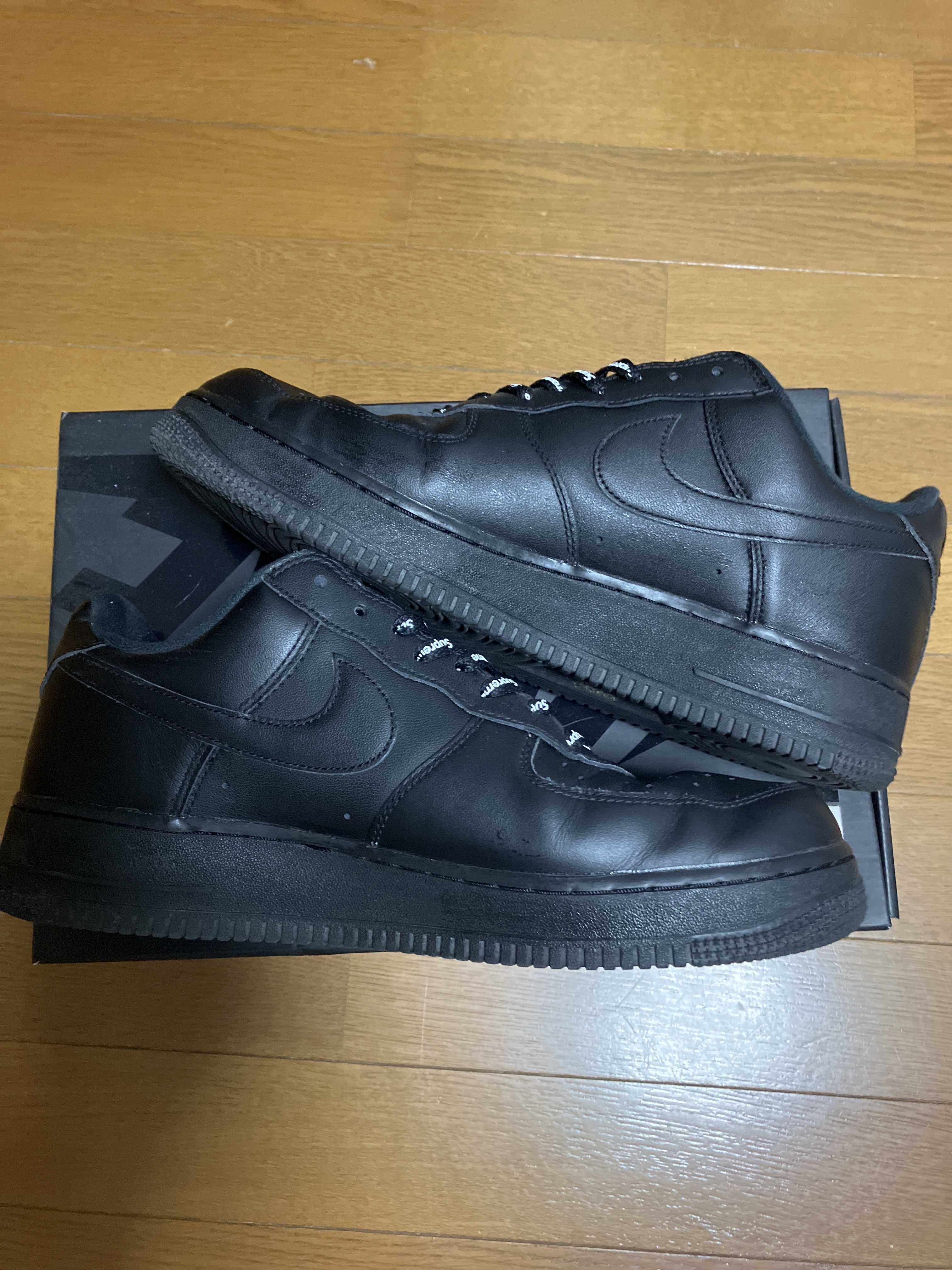 Supreme × Nike Air Force 1 Low "Black"