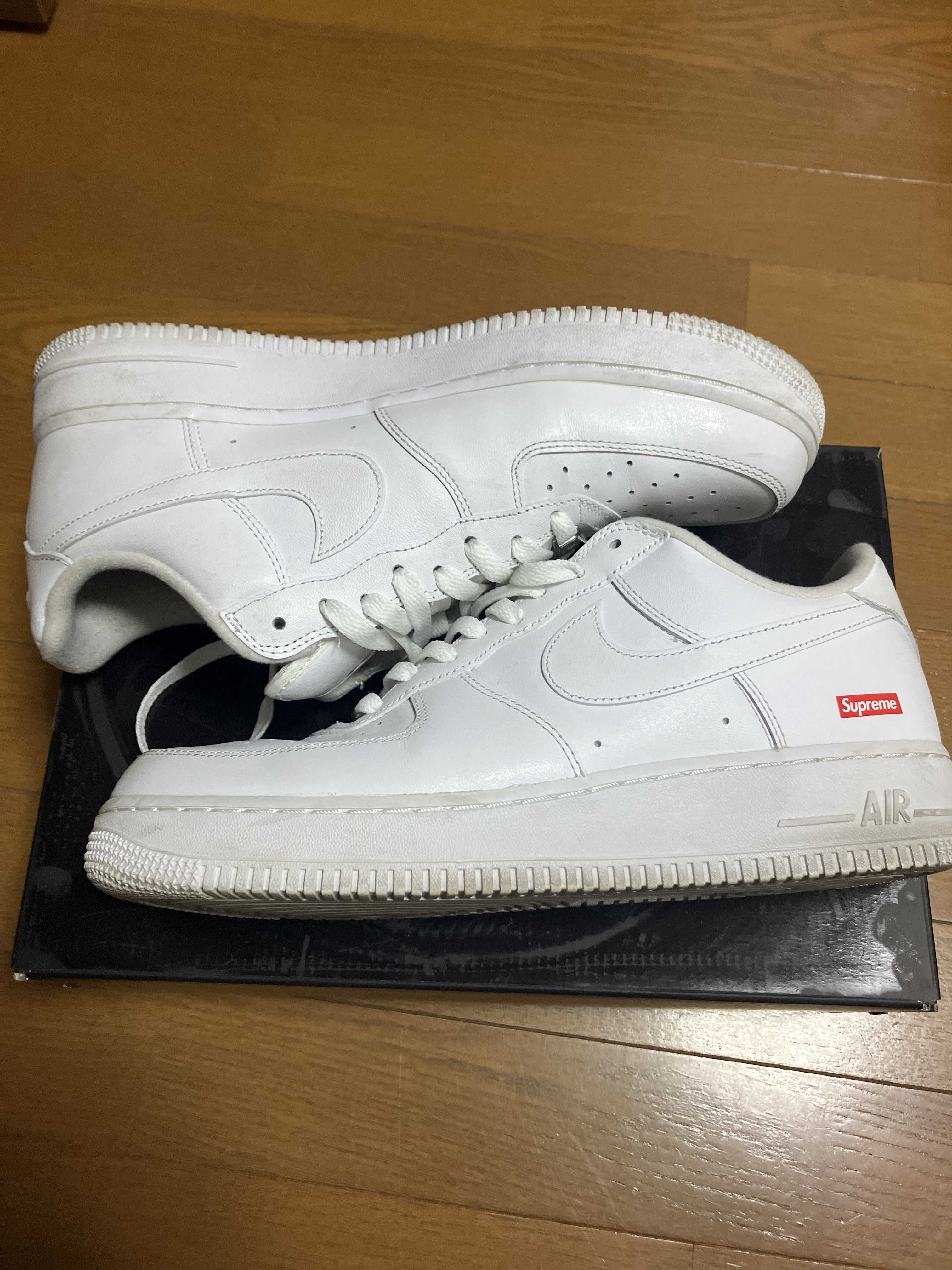 Supreme × Nike Air Force 1 Low "White"
