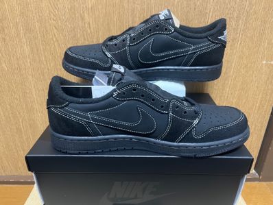 Travis Scott × Nike Air Jordan 1 Low OG SP "Black Phantom"