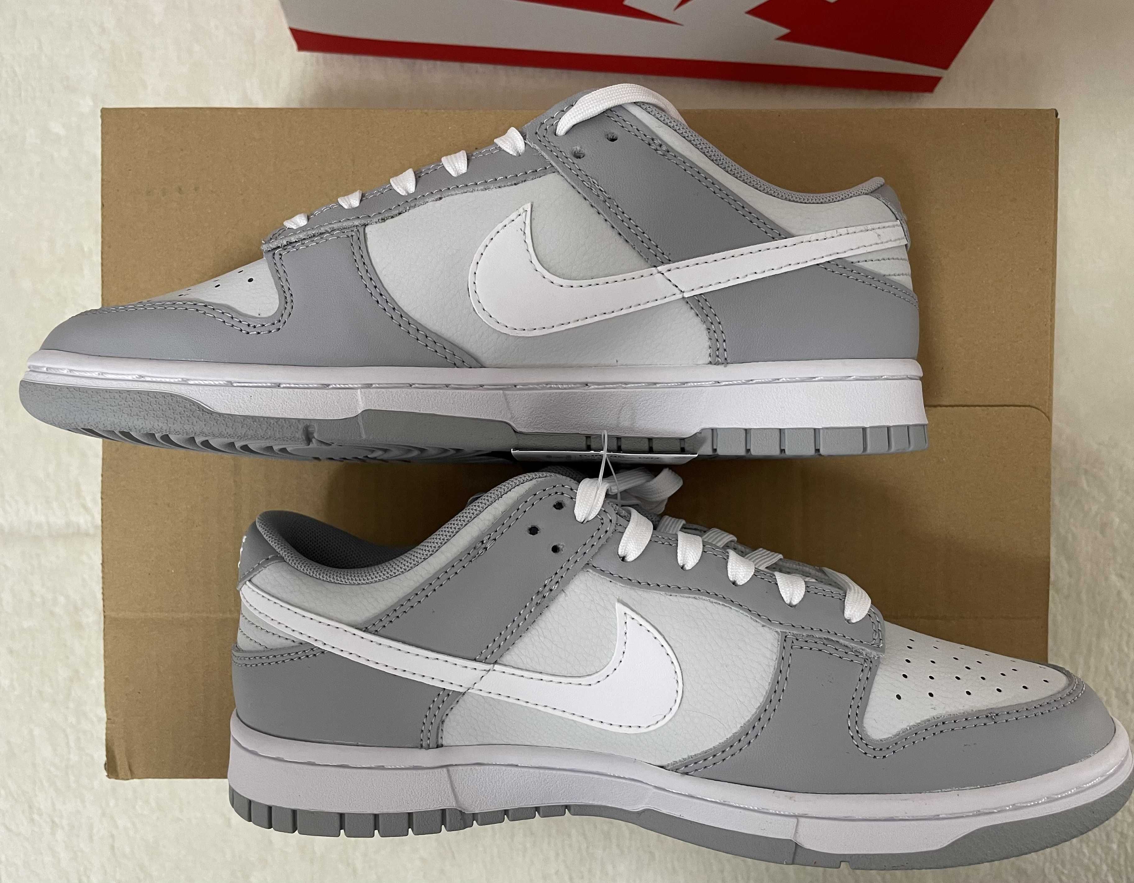 Nike Dunk Low "Pure Platinum/White/Wolf Gray"