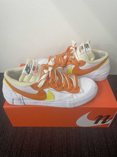 SACAI × NIKE BLAZER LOW "MAGMA ORANGE"
