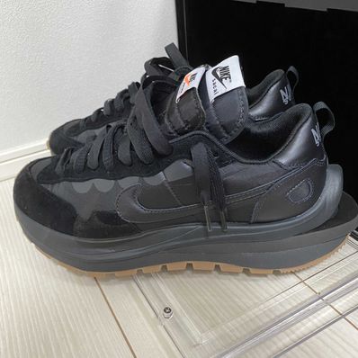 sacai × Nike VaporWaffle "Black Gum"