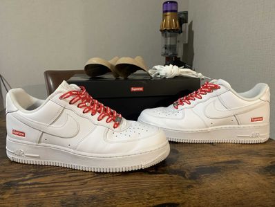 Supreme × Nike Air Force 1 Low "White"