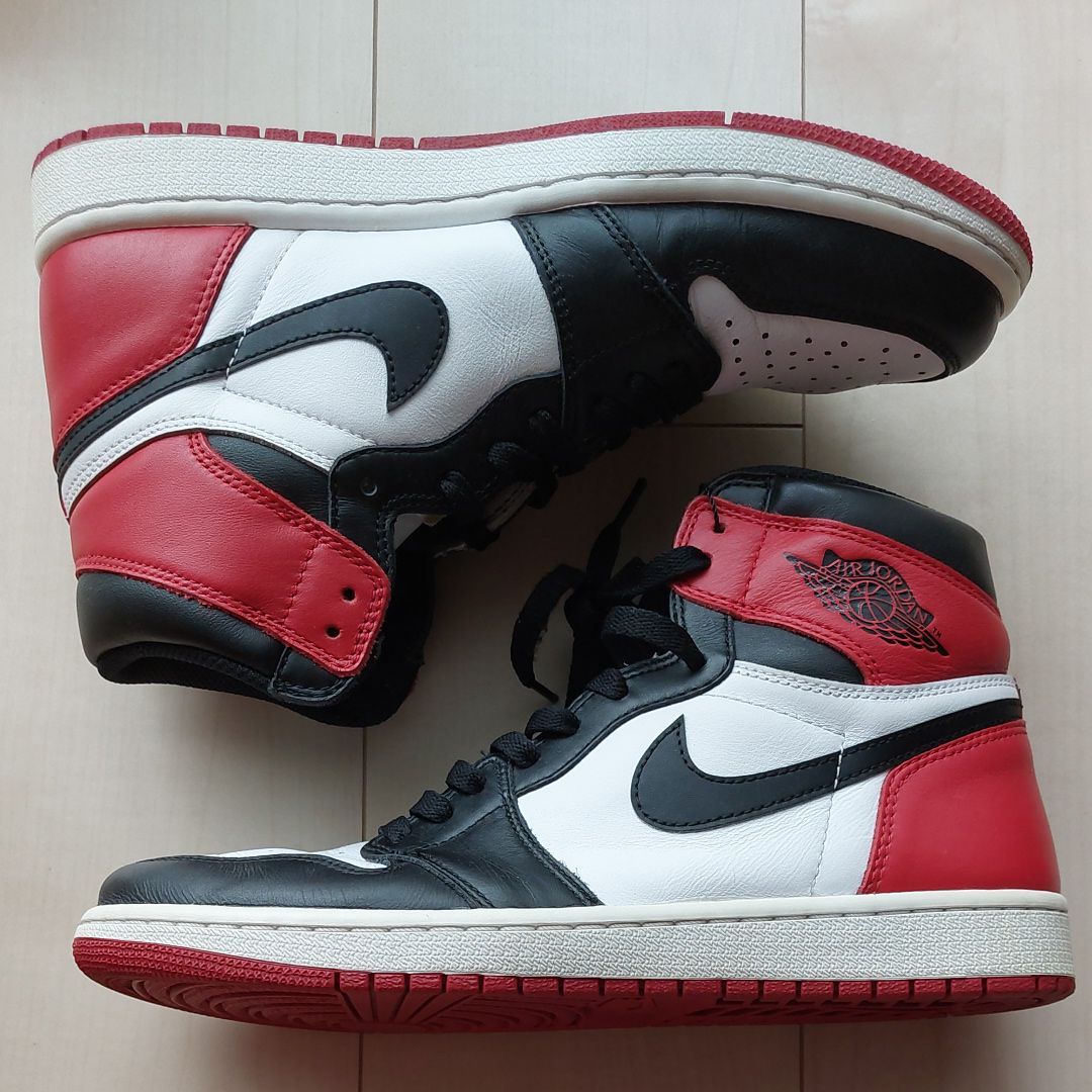 Nike Air Jordan 1 Retro High OG "Black Toe"(2016)