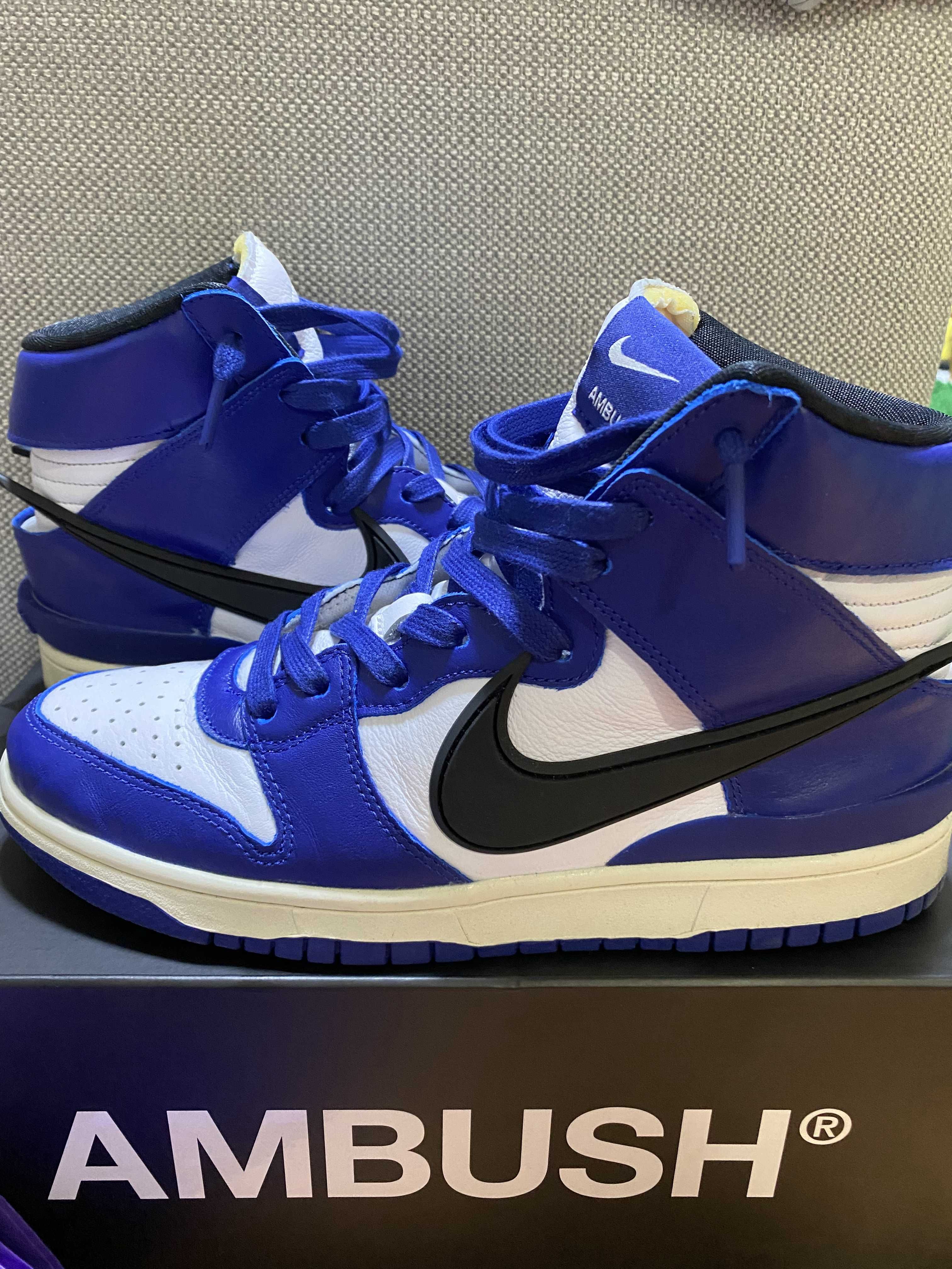 AMBUSH × NIKE DUNK HIGH "DEEP ROYAL"