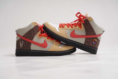 Color Skates x Nike SB Dunk High "Kebab And Destroy"