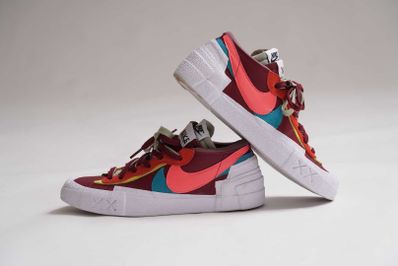 KAWS × sacai × Nike Blazer Low "Team Red"