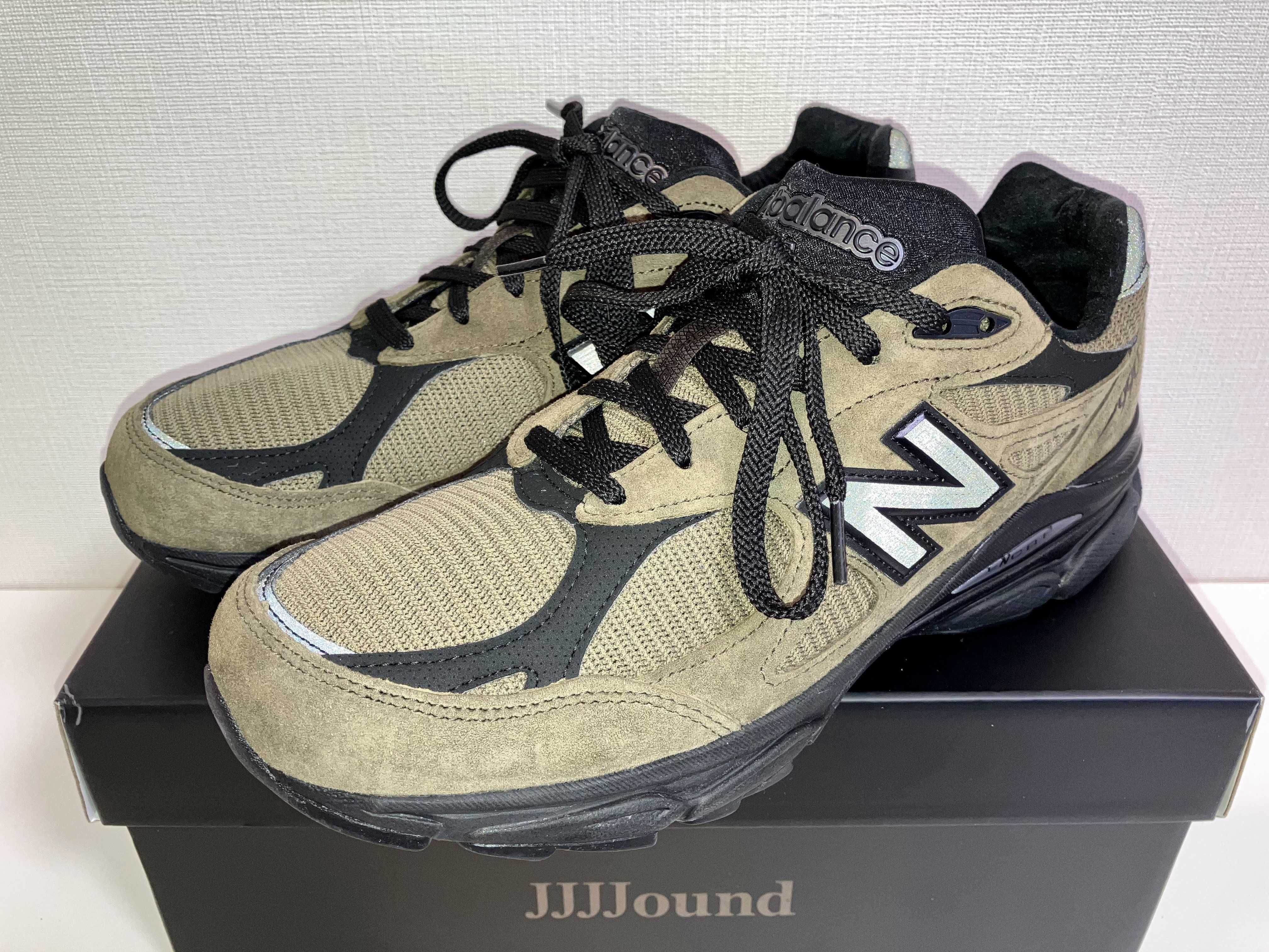JJJJound × New Balance 990V3 "Slate Black"