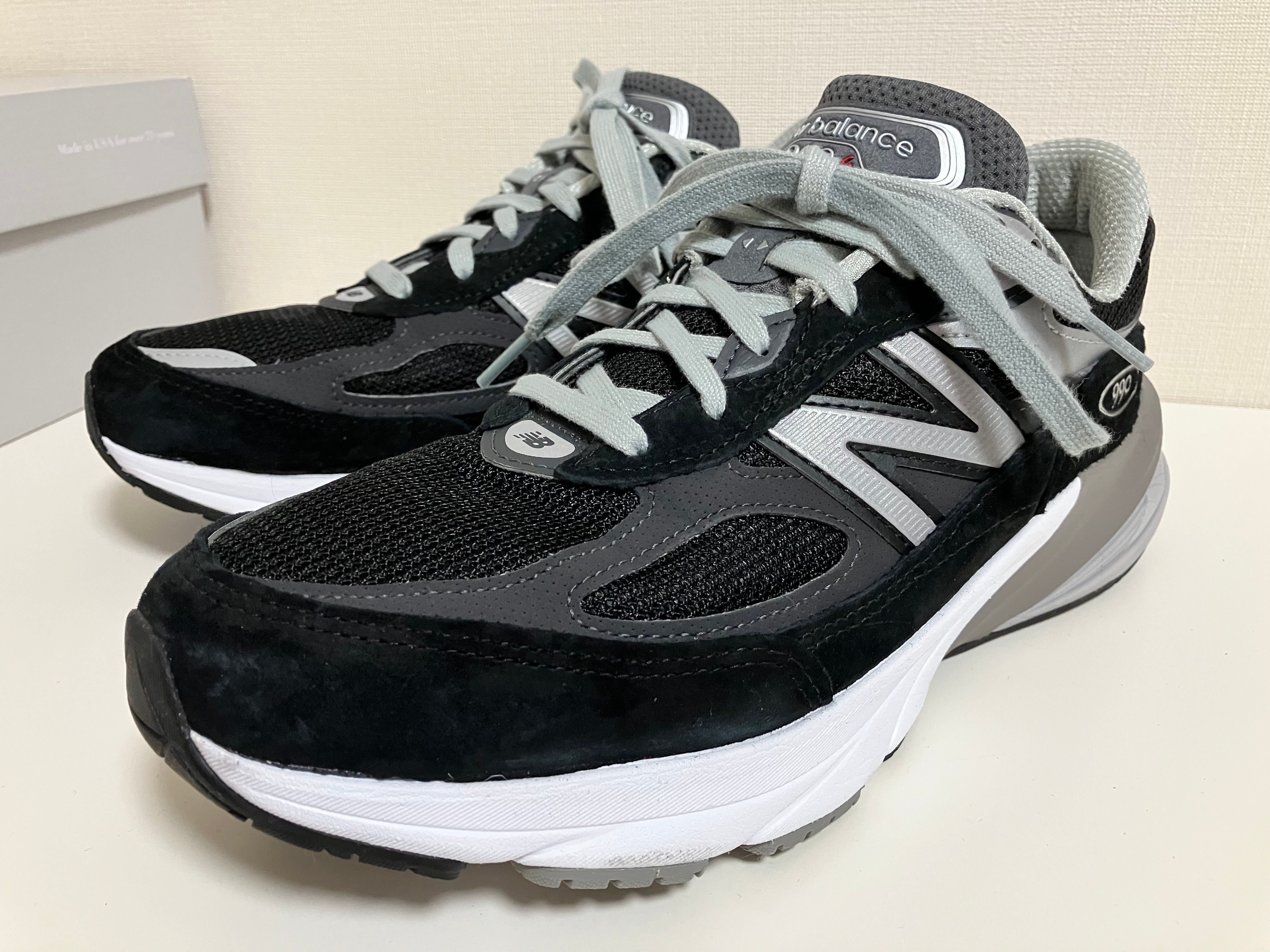 New Balance 990V6 "Black" (Heel NB Logo)