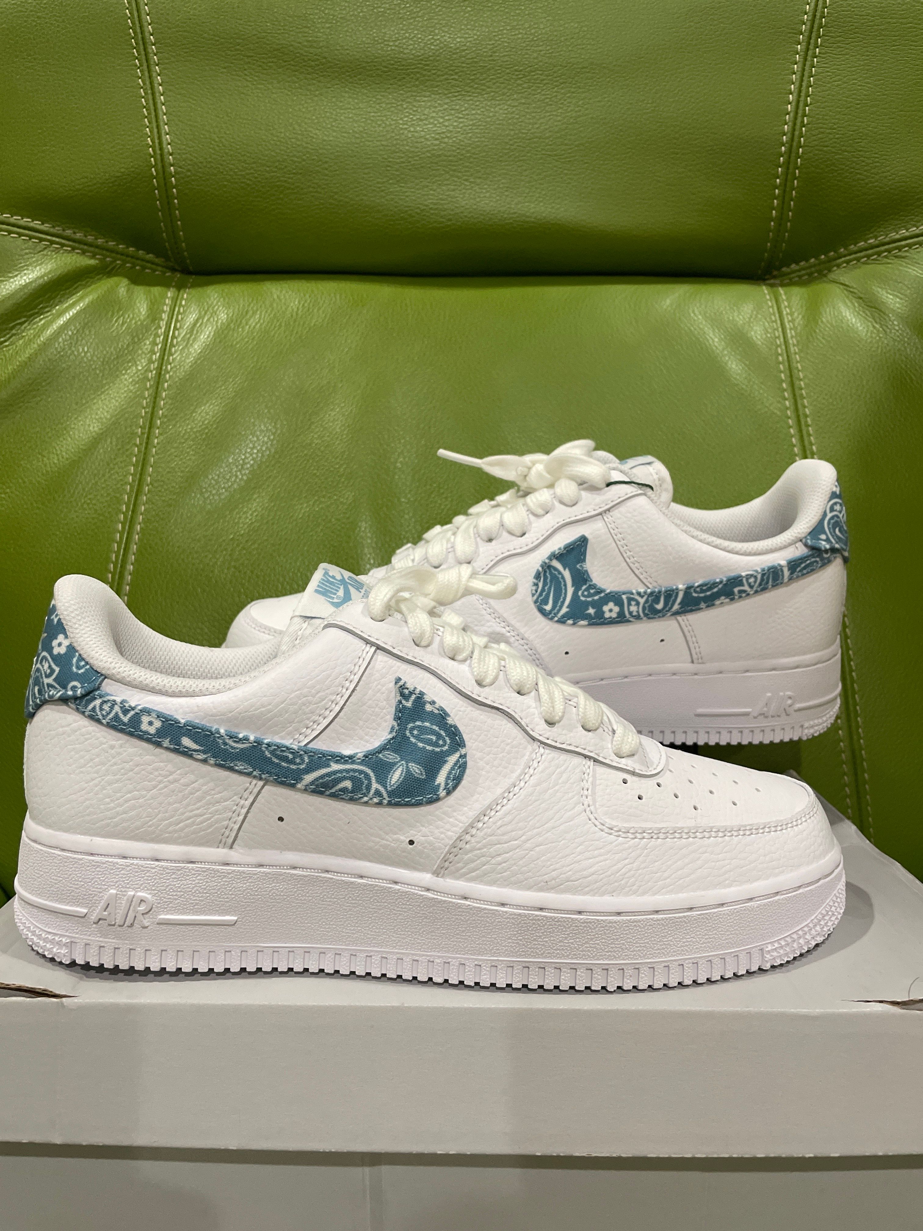 Nike Women's Air Force 1 Low '07 Essential "Blue Paisley"