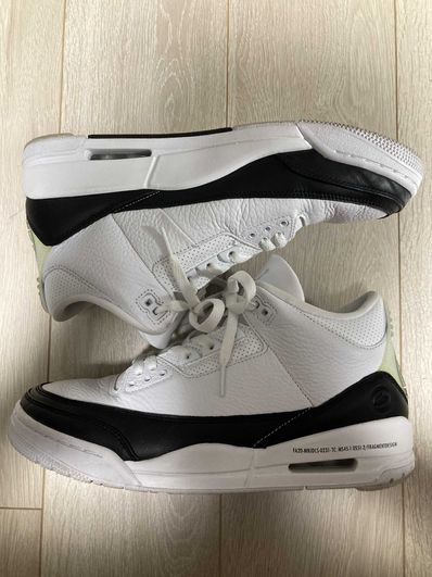 Fragment × Nike Air Jordan 3 "White/Black"