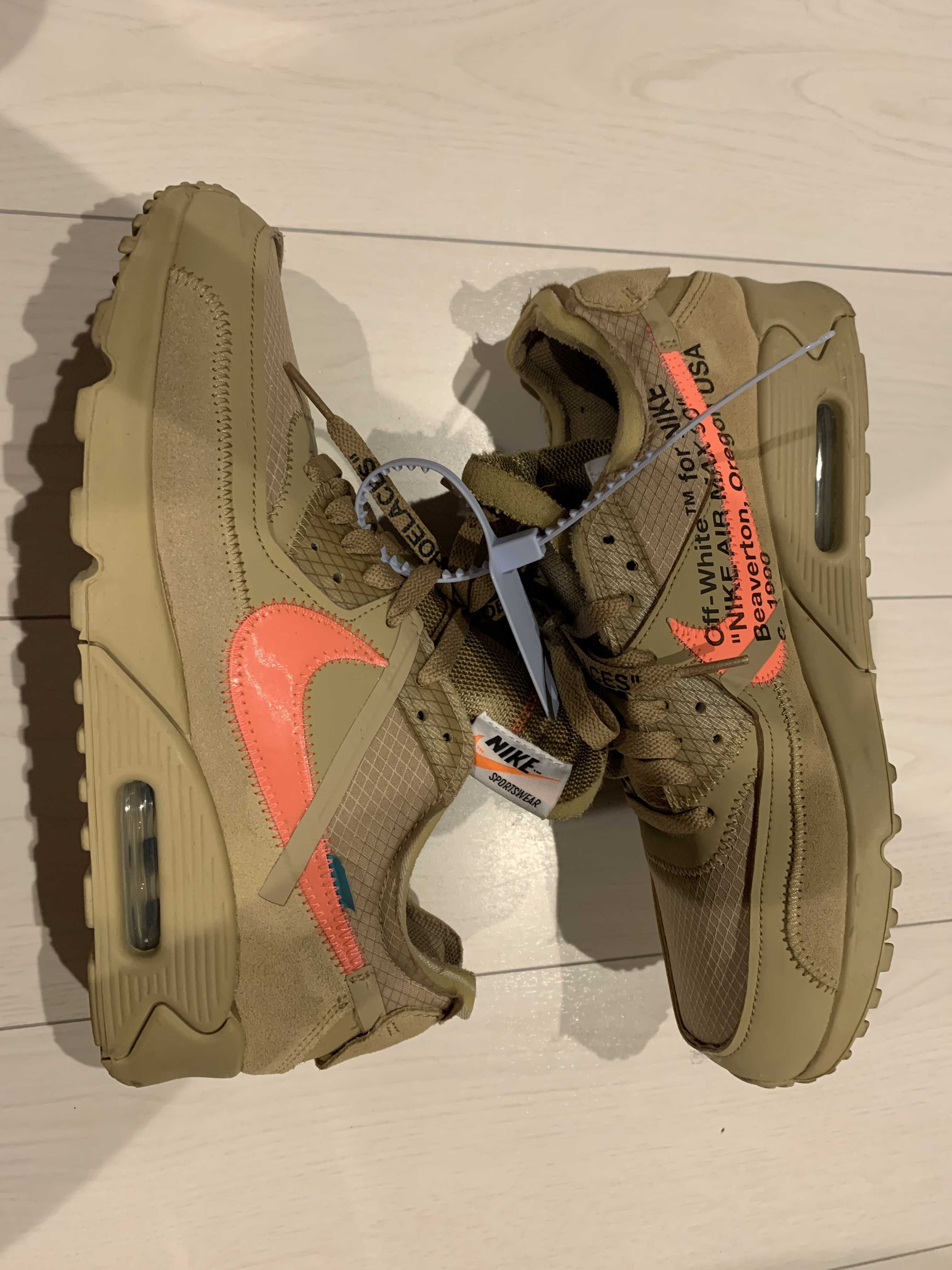 Off-White × Nike Air Max 90 "Desert Ore"