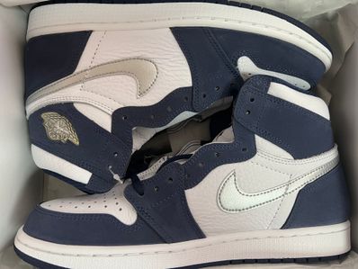 Nike Air Jordan 1 High OG CO.JP "White/Midnight Navy" (2020)(ブリーフケースなし)