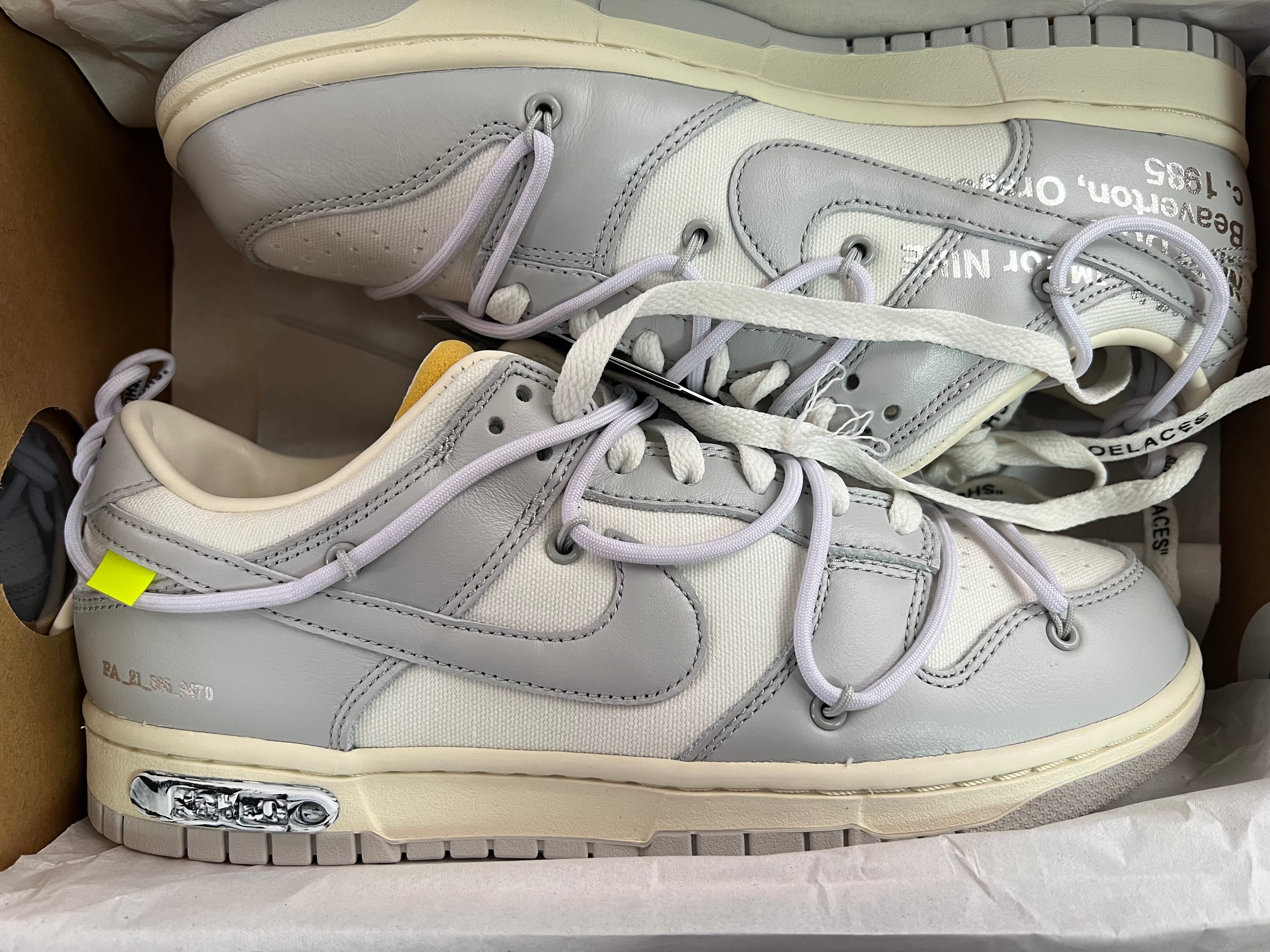 Off-White × Nike Dunk Low 1 of 50 "Lot.49"