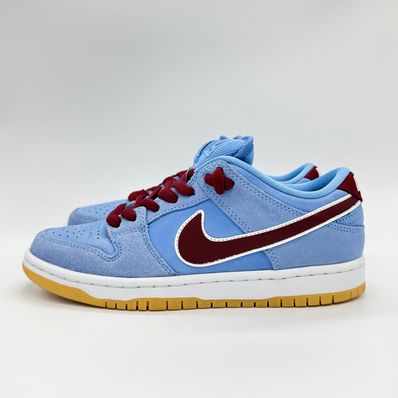 Nike SB Dunk Low Pro "Philadelphia Phillies/Valor Blue and Team Maroon"