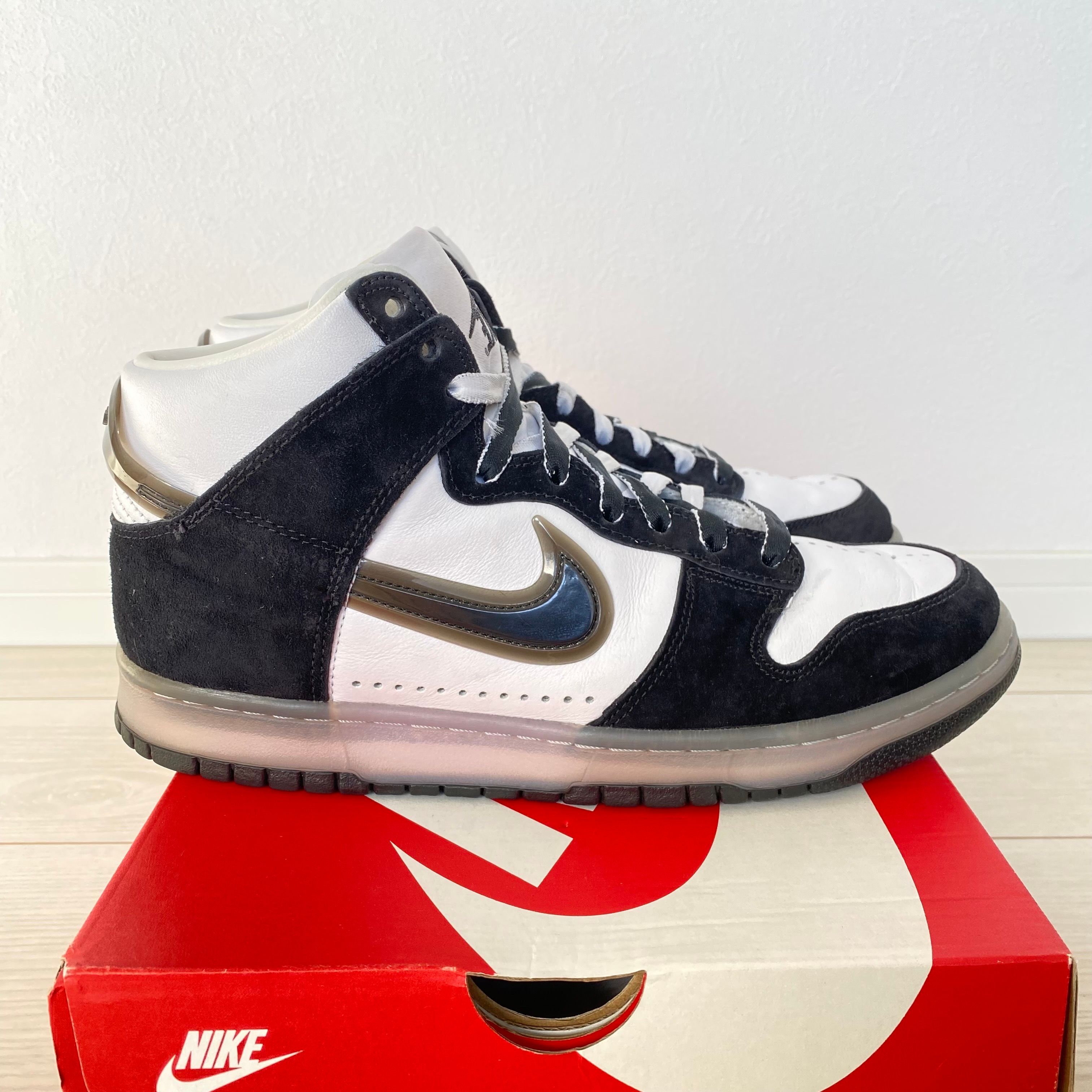 SLAM JAM x NIKE DUNK HIGH "WHITE/CLEAR BLACK"