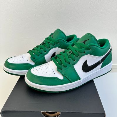 NIKE AIR JORDAN 1 LOW "PINE GREEN/WHITE"