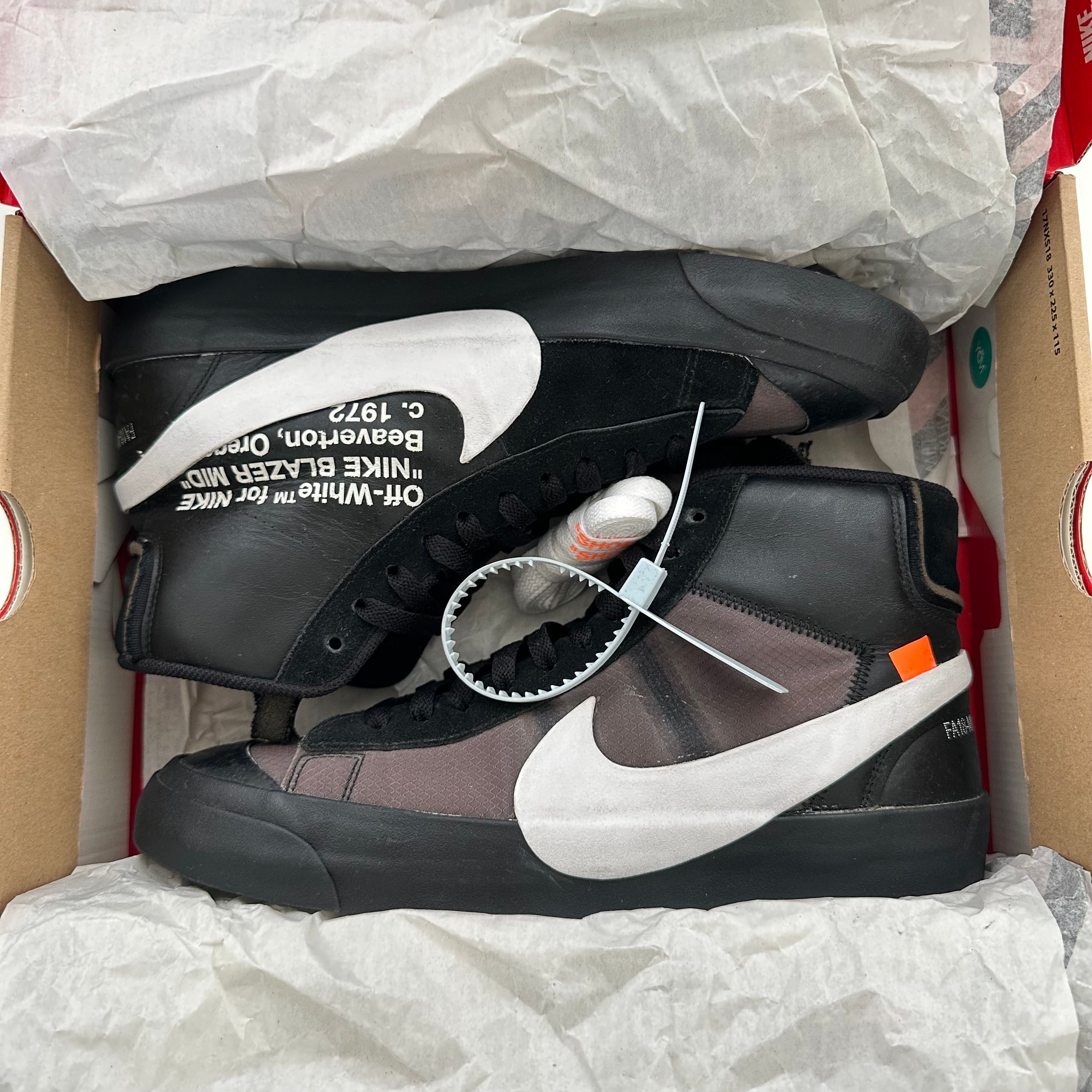 Off-White × Nike Blazer Studio Mid "Grim Reaper"