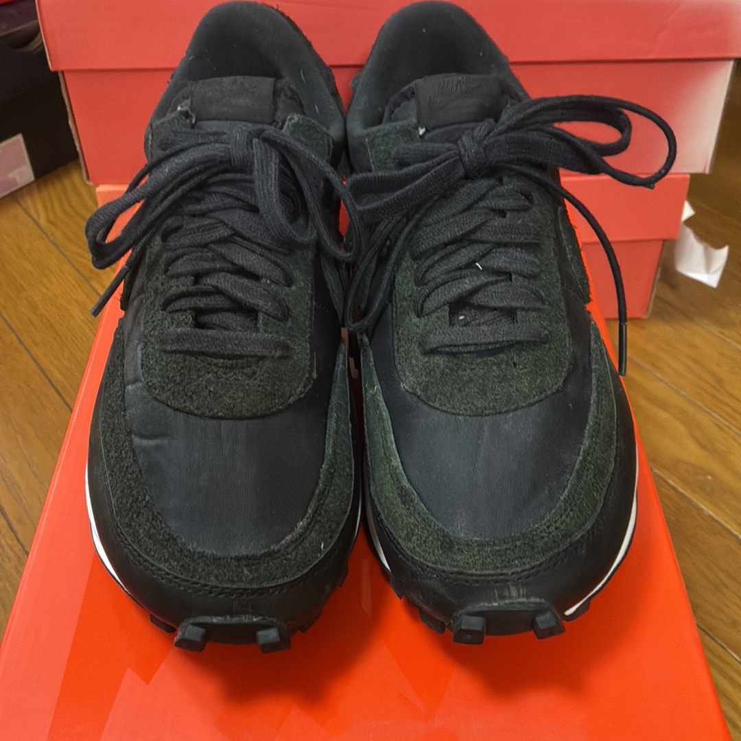 sacai × Nike LDV Waffle "Triple Black"