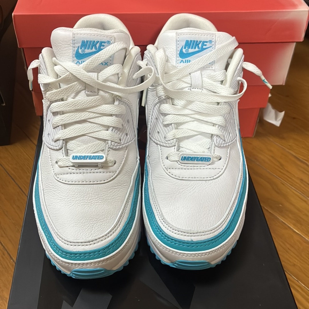 UNDEFEATED × Nike Air Max 90 "White/Blue"