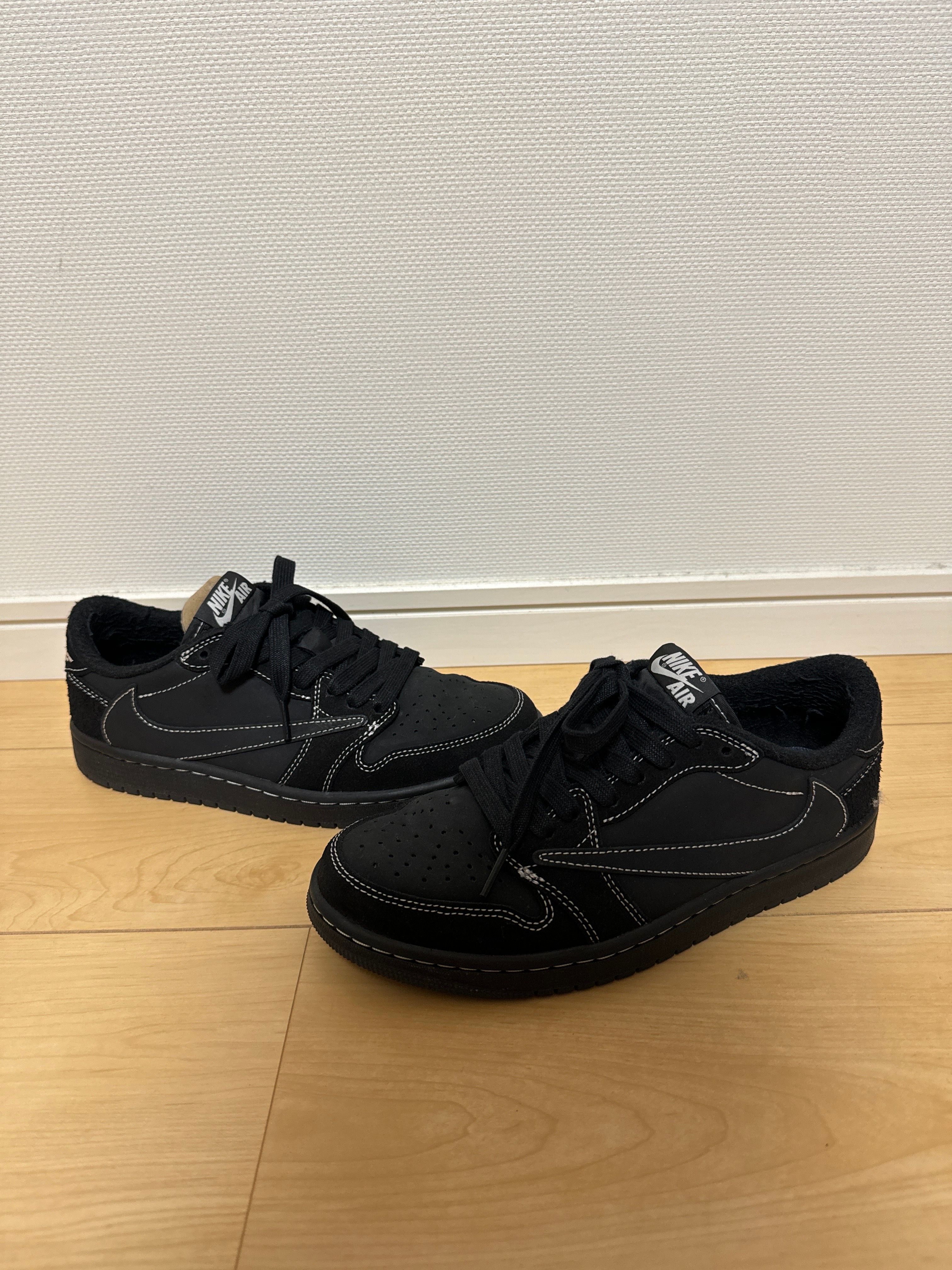 Travis Scott × Nike Air Jordan 1 Low OG SP "Black Phantom"