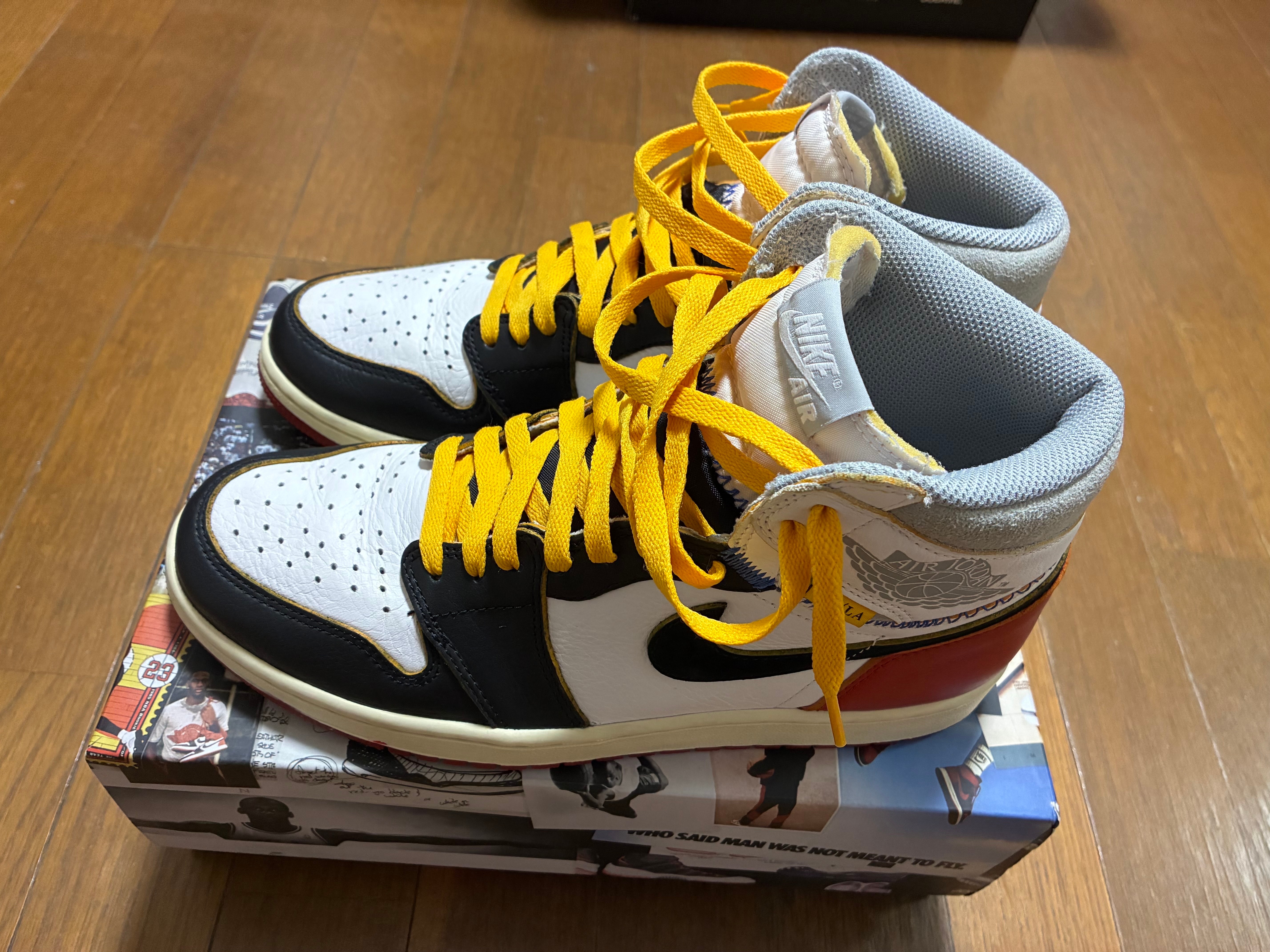 UNION × Nike Air Jordan 1 Retro High OG NRG "Varsity Red/Wolf Grey"