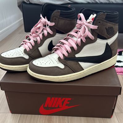 Travis Scott × Nike Air Jordan 1 Retro High OG TS SP "Sail/Dark Mocha"