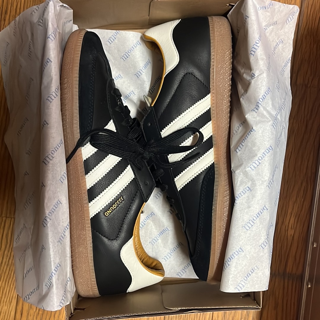 JJJJound × adidas Samba OG "Core Black/Off White/Gum"