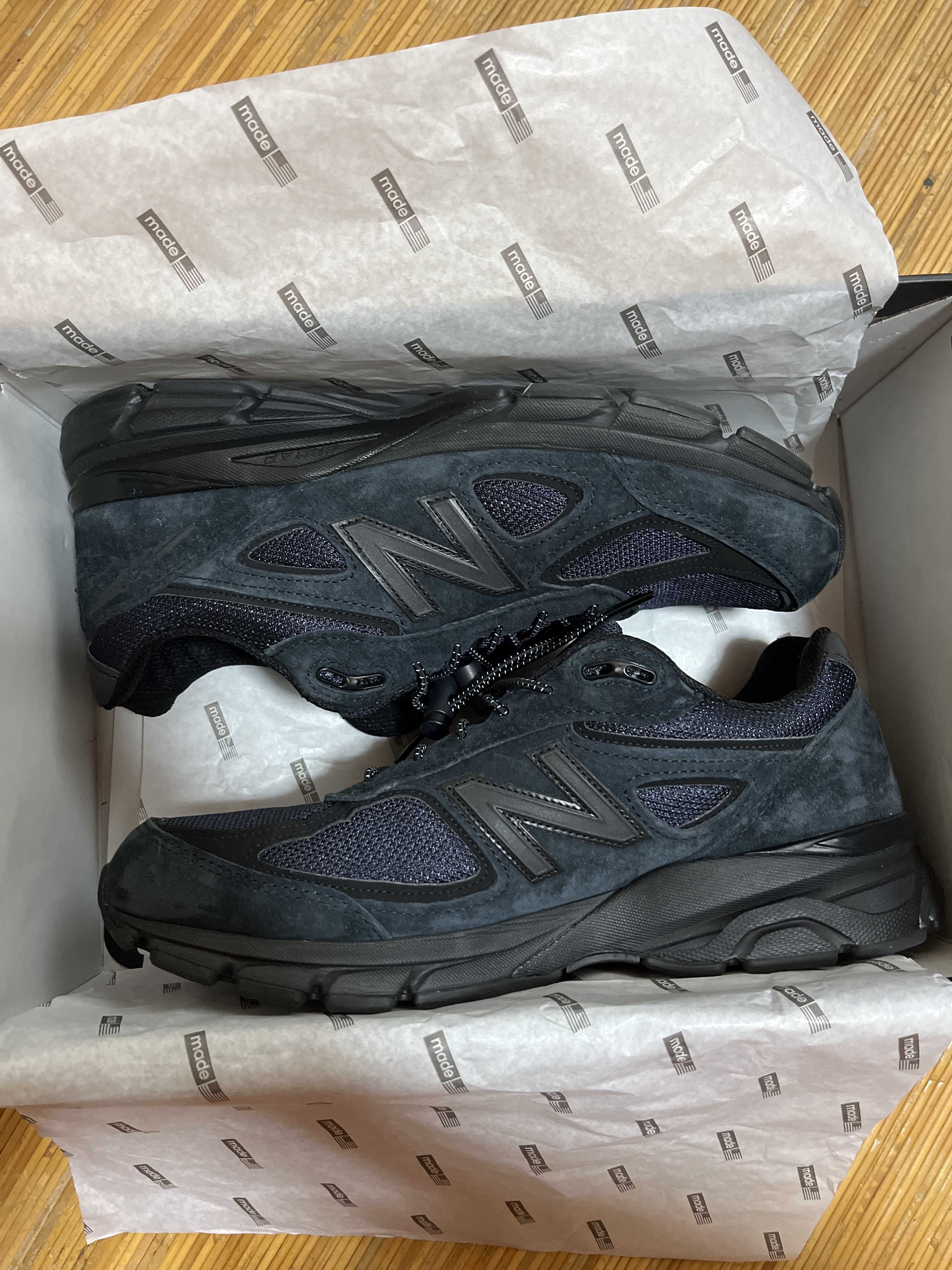 JJJJound × New Balance 990V4 "Navy"