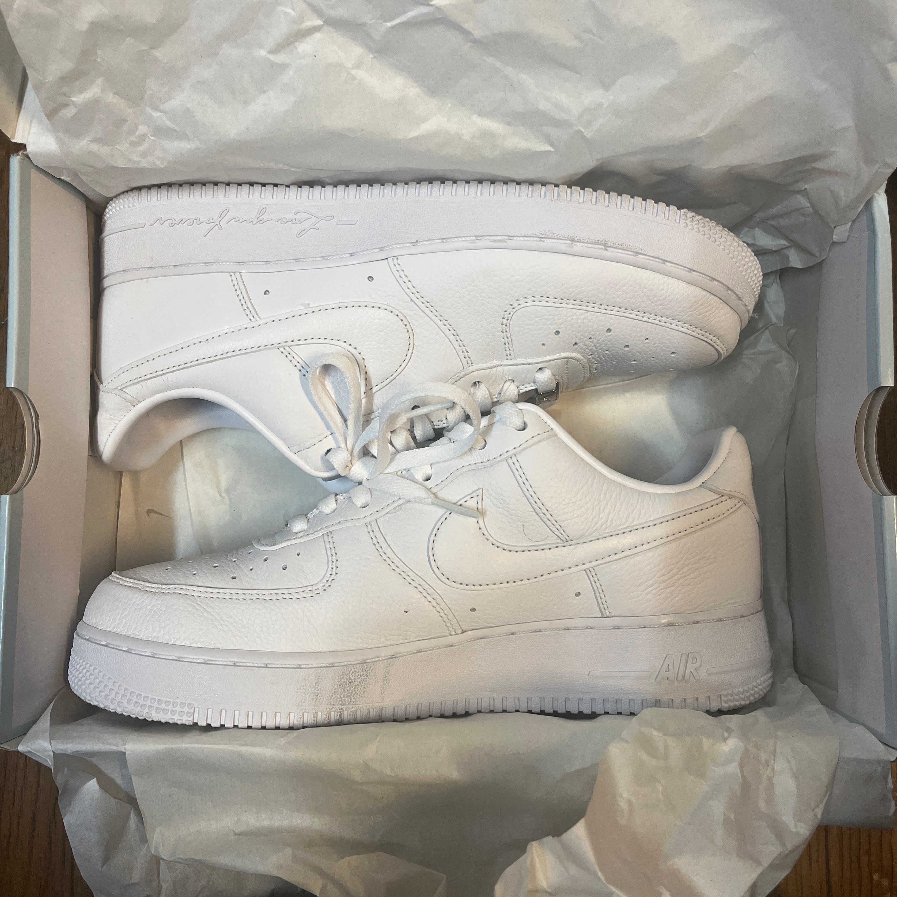 Drake NOCTA × Nike Air Force 1 Low Love You Forver "White"