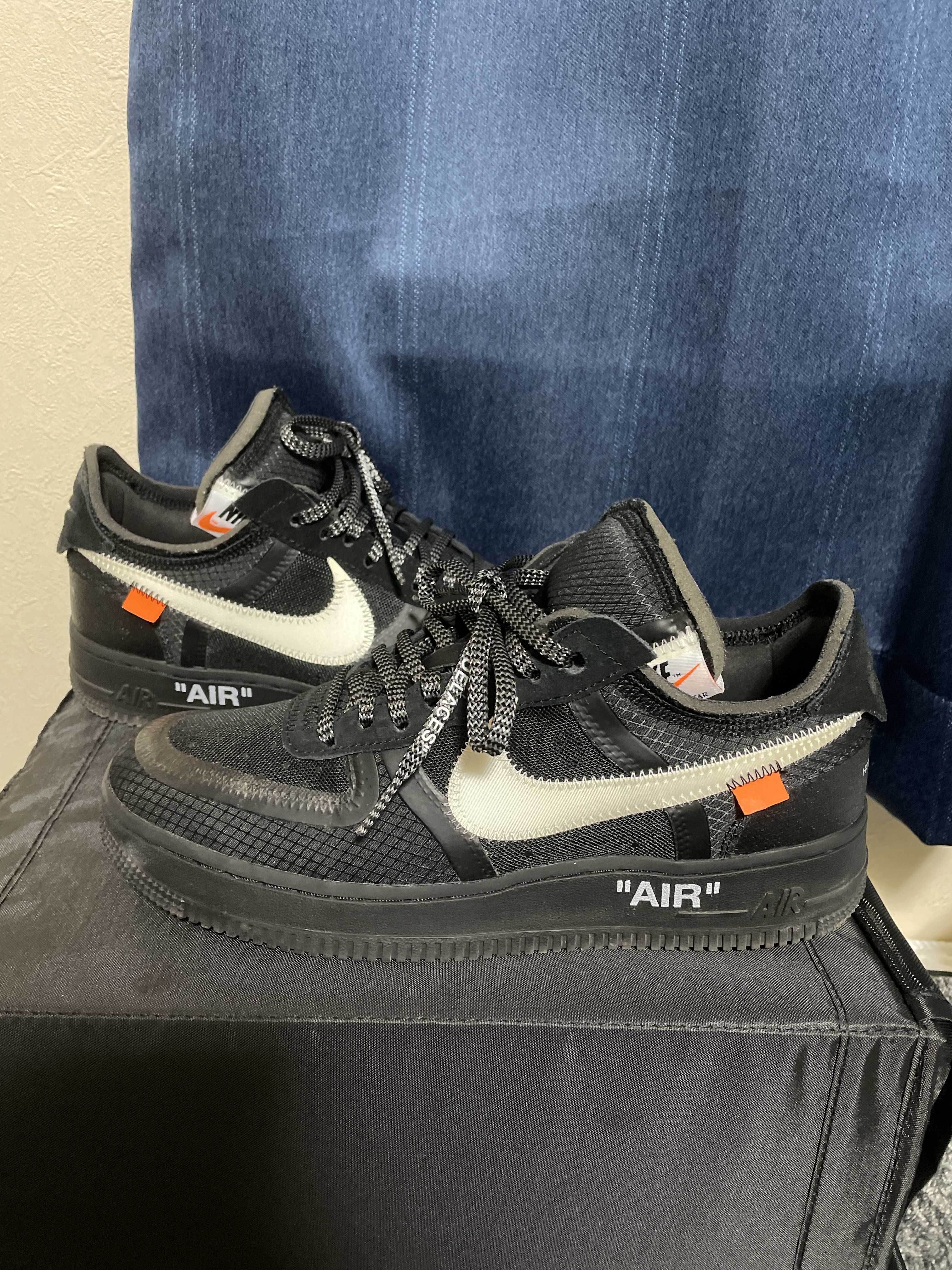 Off-White × Nike Air Force 1 Low "Black"