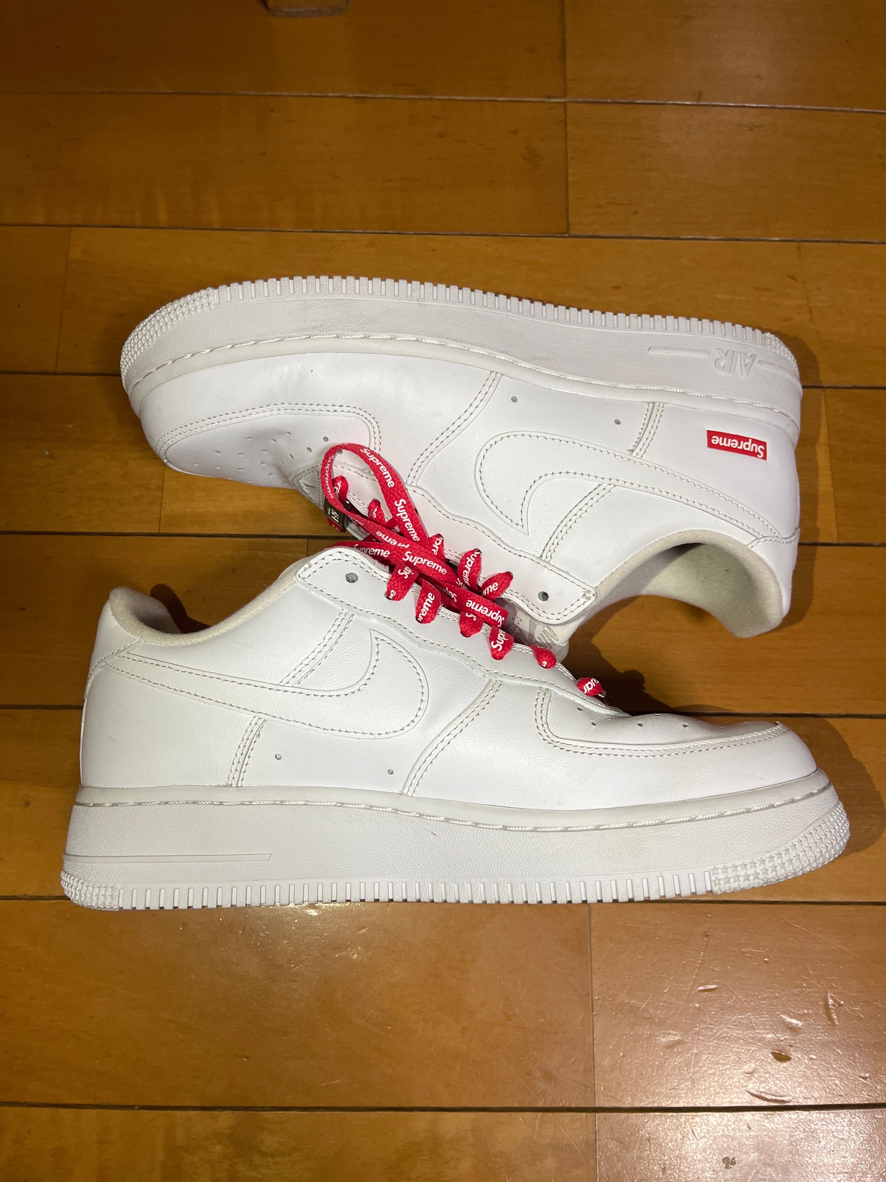 Supreme × Nike Air Force 1 Low "White"